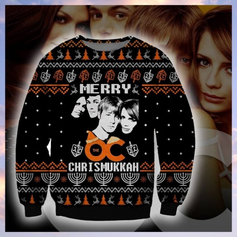 Merry The OC Chrismukkah ugly sweater, sweatshirt 10