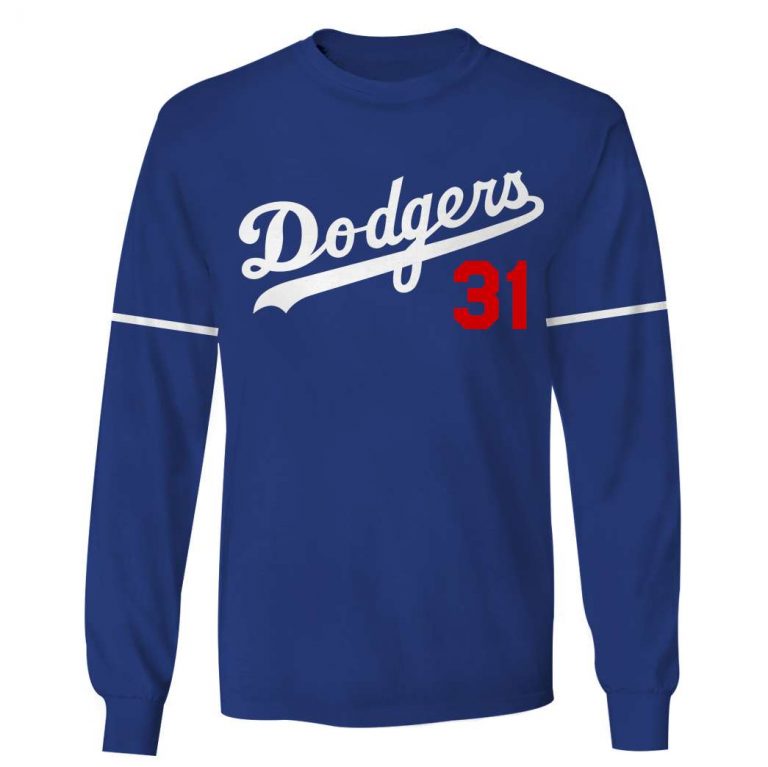 Mike Piazza 31 Los Angeles Dodgers 3d hoodie, hoodie mask 31