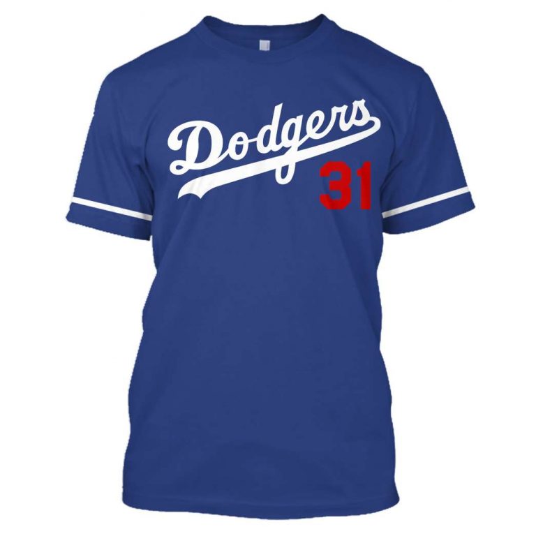 Mike Piazza 31 Los Angeles Dodgers 3d hoodie, hoodie mask 30