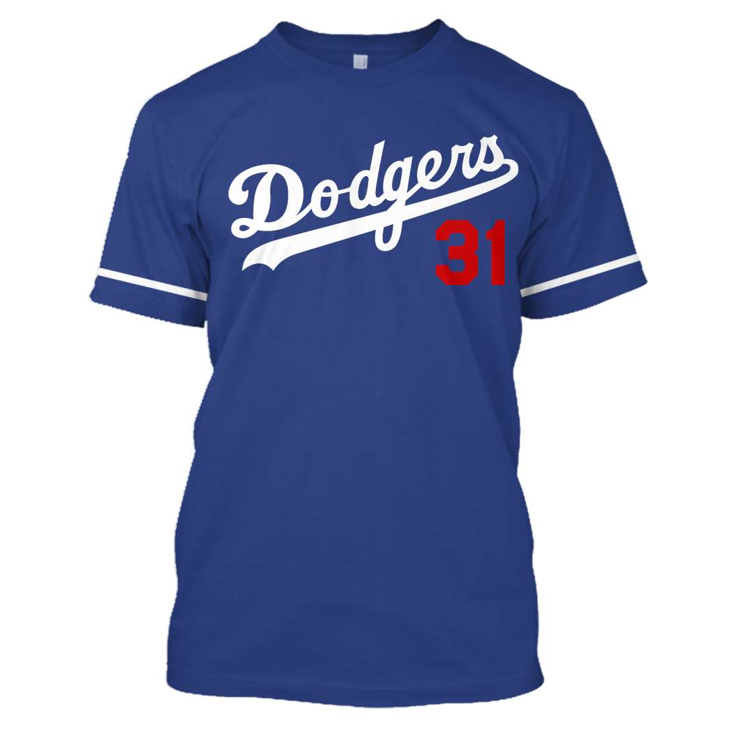 Mike Piazza 31 Los Angeles Dodgers 3d hoodie, hoodie mask 14