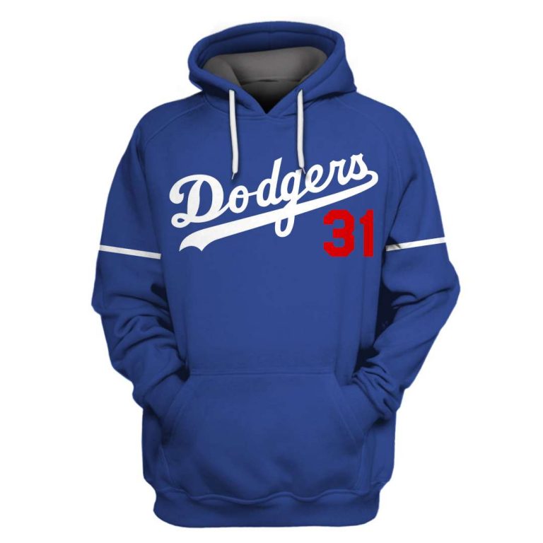 Mike Piazza 31 Los Angeles Dodgers 3d hoodie, hoodie mask 22