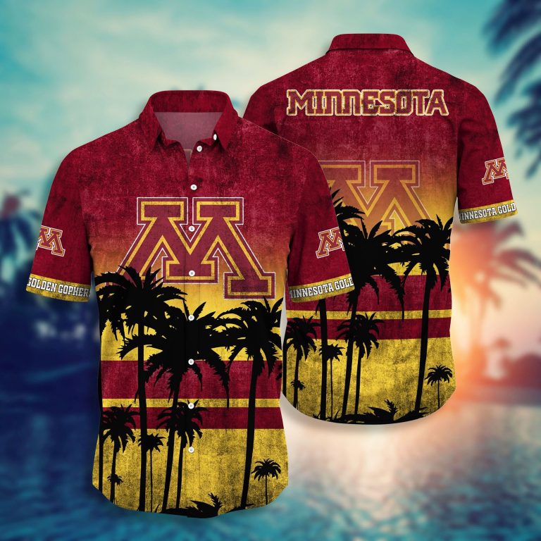 Minnesota Golden Gophers Hawaiian shirt 10