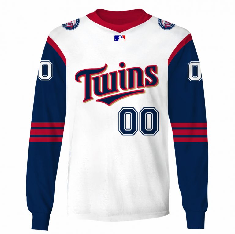 Minnesota Twins custom name and number 3d hoodie, hoodie mask 27