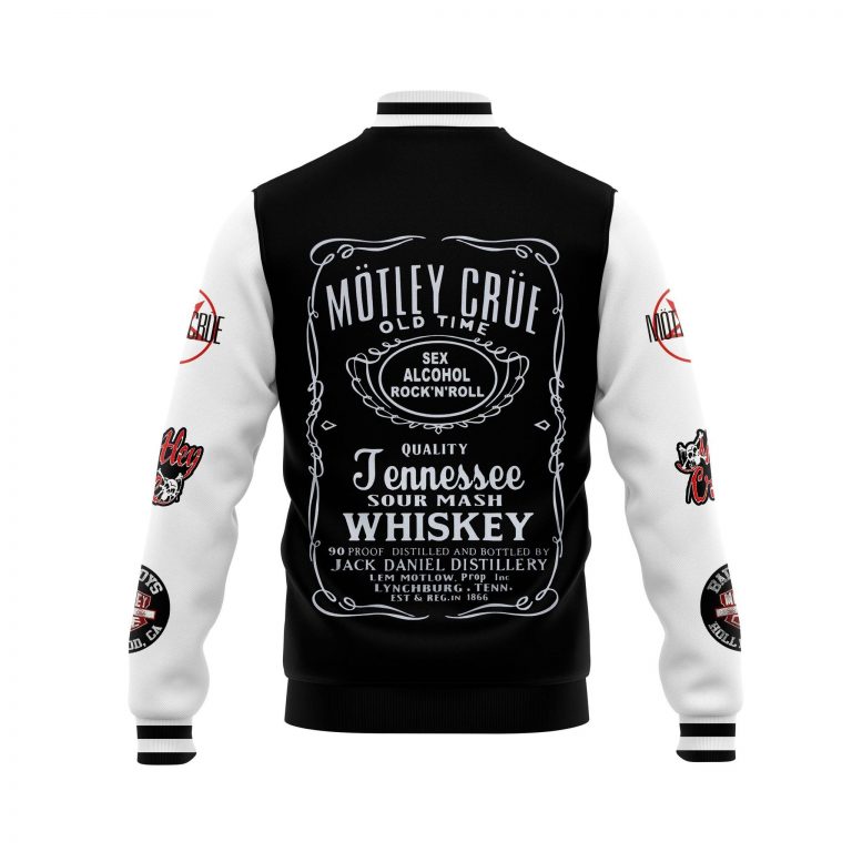 Motley Crue Jack Daniel's Whiskey custom baseball jacket 11