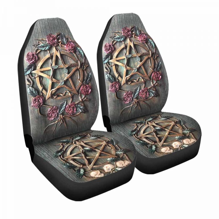 Mystical Witch 3D Pattern Print Seat Cover 12