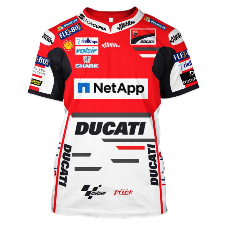 NetApp Ducati Prink 3d shirt, hoodie 17