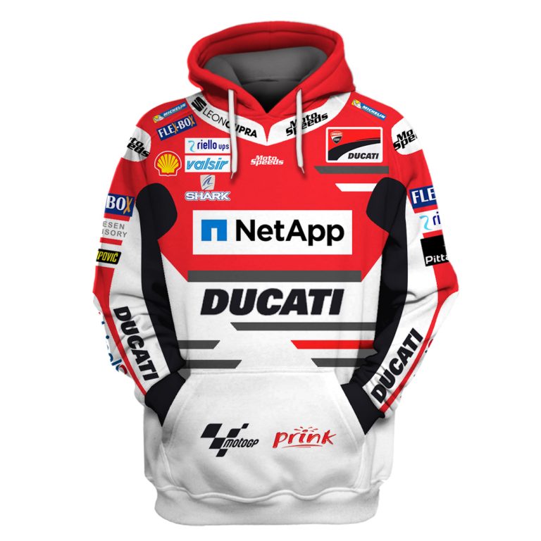 NetApp Ducati Prink 3d shirt, hoodie 14
