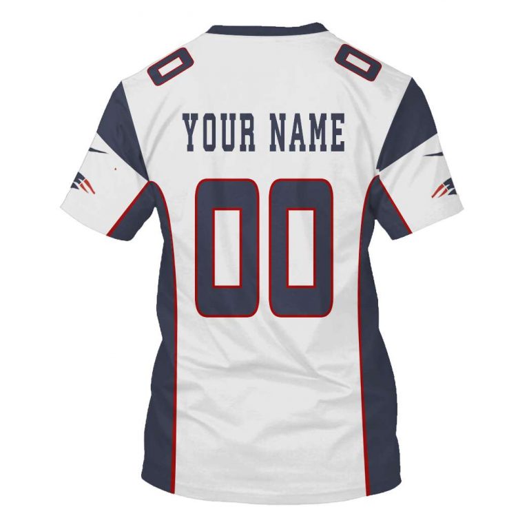 New England Patriots custom name and number 3d over printed shirt, hoodie 18