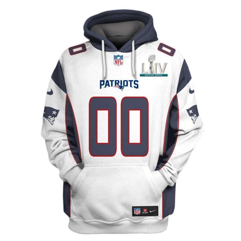 New England Patriots custom name and number 3d over printed shirt, hoodie 14