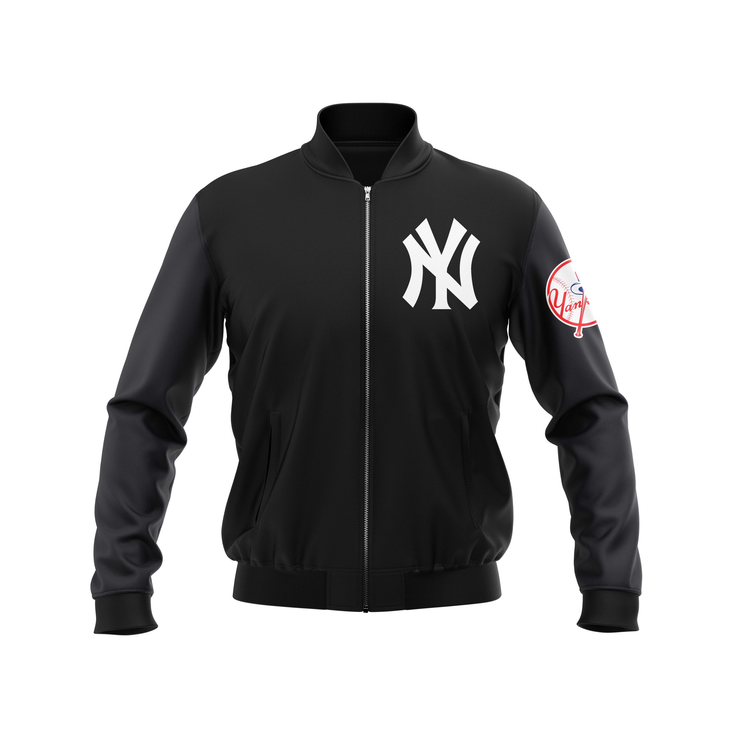 New York Yankees custom name and number bomber jacket 13