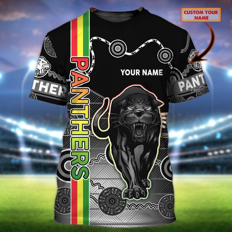 Panthers Penrith Leagues Club custom personalized name 3d shirt 6
