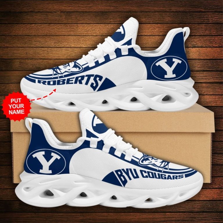 Personalized BYU Cougars clunky max soul shoes 10