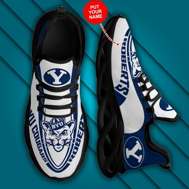 Personalized BYU Cougars clunky max soul shoes 12