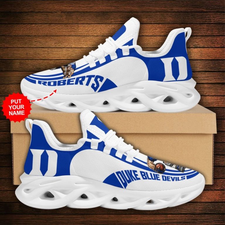 Personalized Duke Blue Devils clunky max soul shoes 12