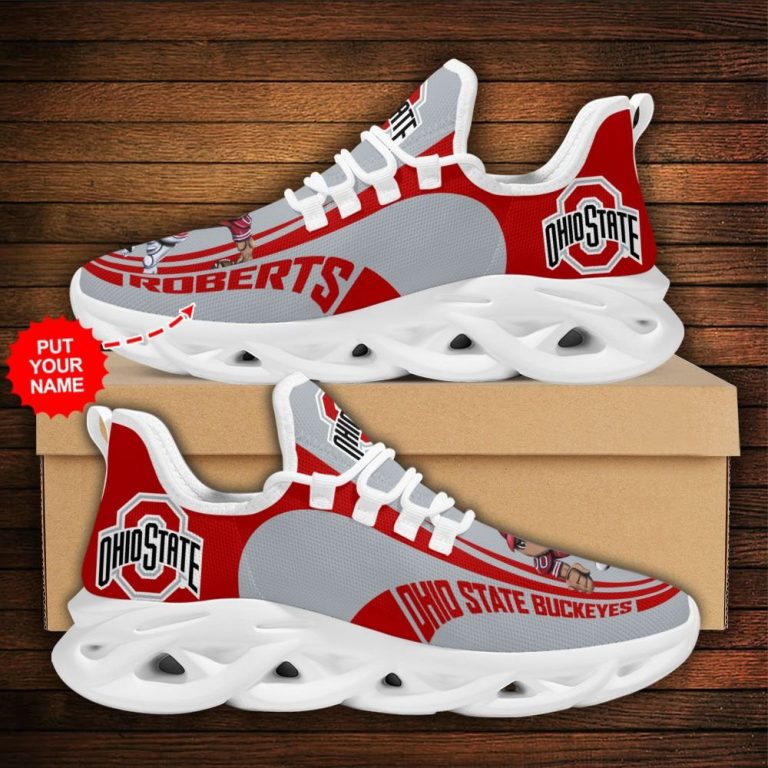 Personalized Ohio State Buckeyes clunky max soul shoes 10