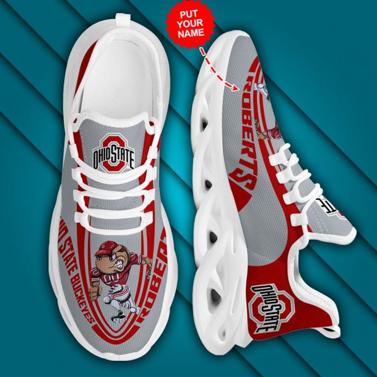 Personalized Ohio State Buckeyes clunky max soul shoes 13