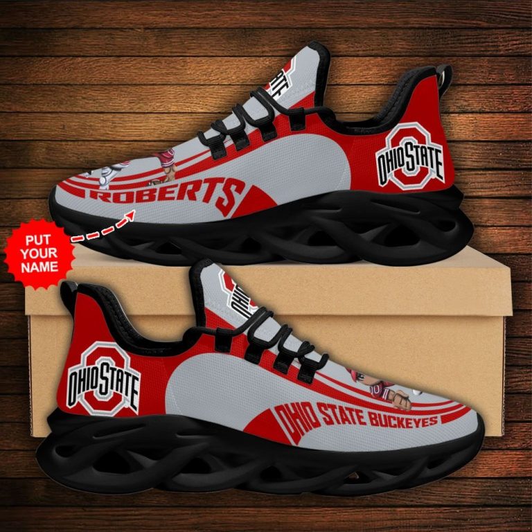 Personalized Ohio State Buckeyes clunky max soul shoes 12