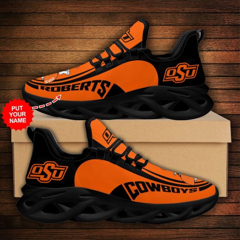 Personalized Oklahoma State Cowboys clunky max soul shoes 10