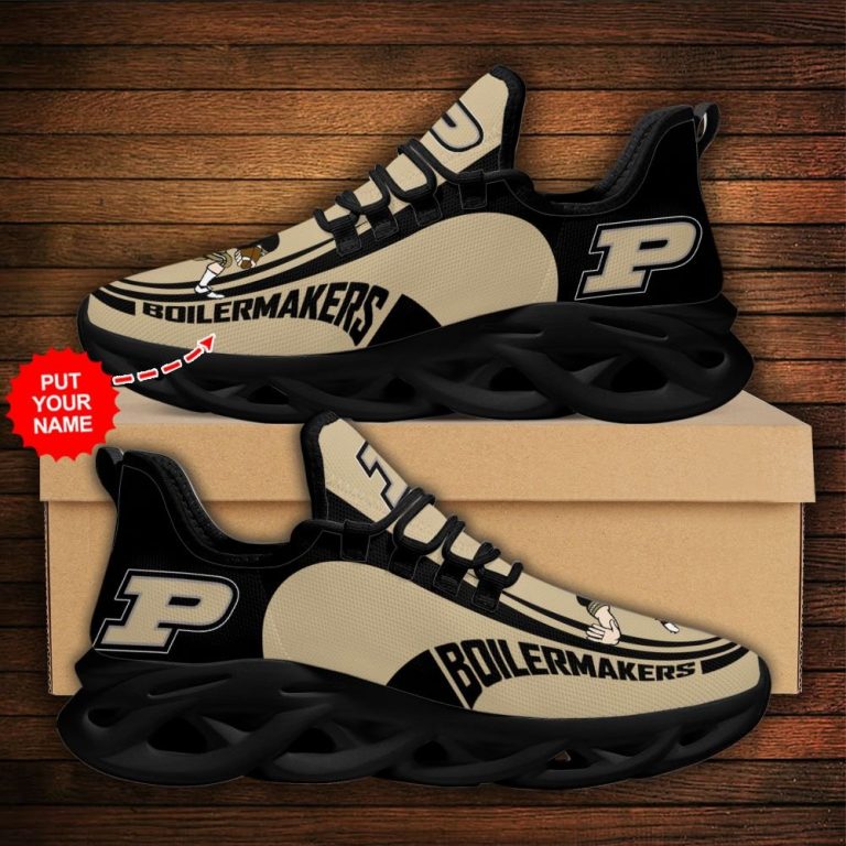 Personalized Purdue Boilermakers clunky max soul shoes 10