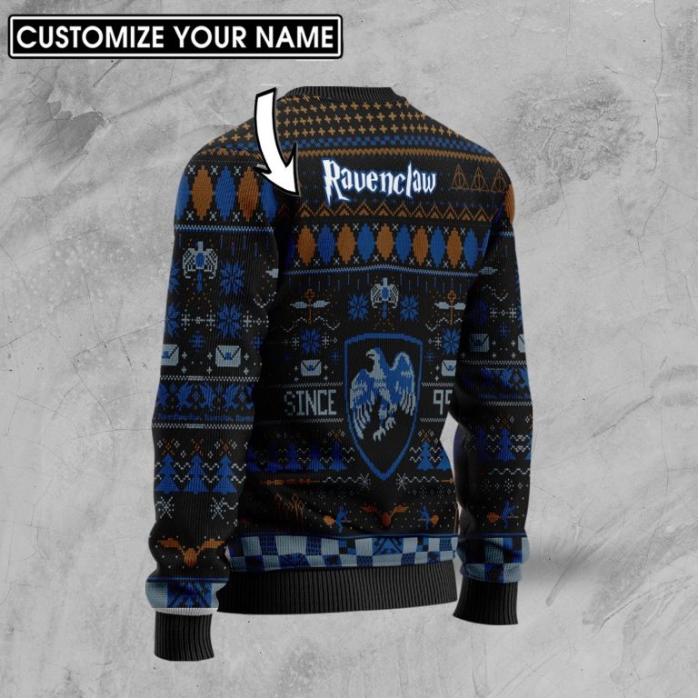 Personalized Ravenclaw Harry Potter sweater 11