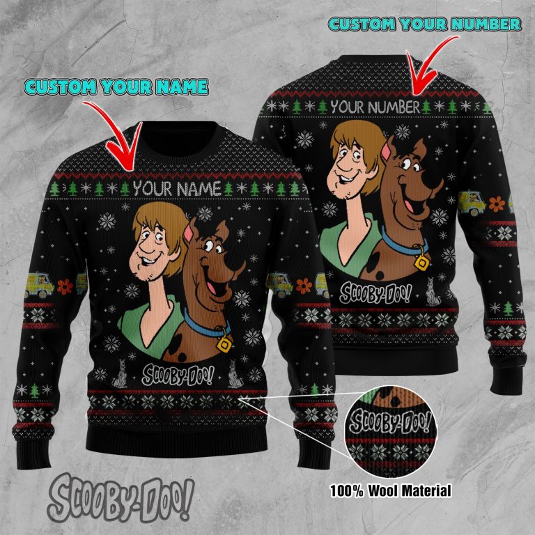 Personalized Scooby-Doo Shaggy Rogers custom sweater 8