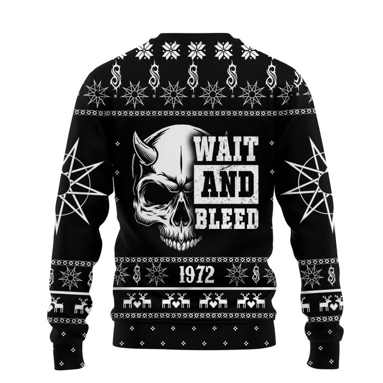 Personalized Slipknot Wait and Bleed custom sweater 13
