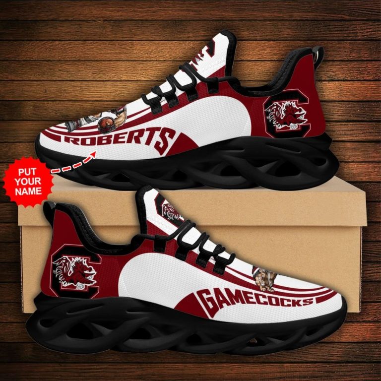 Personalized South Carolina Gamecocks clunky max soul shoes 10