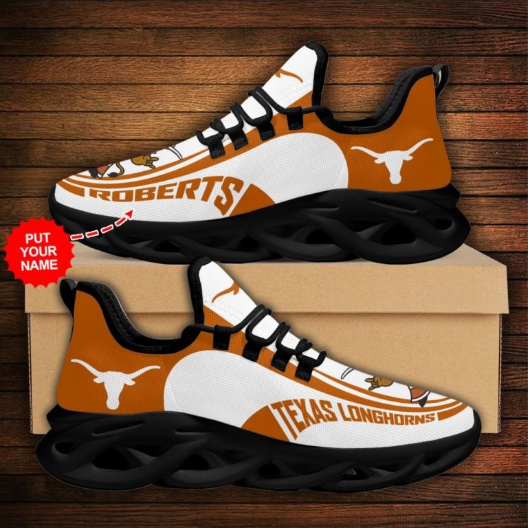 Personalized Texas Longhorns clunky max soul shoes 10