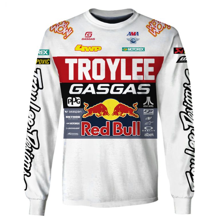 Personalized Troylee Gas Gas Red bull custom 3d shirt, hoodie 18