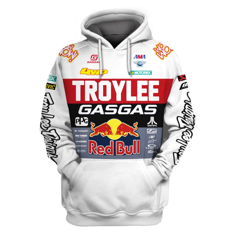 Personalized Troylee Gas Gas Red bull custom 3d shirt, hoodie 14