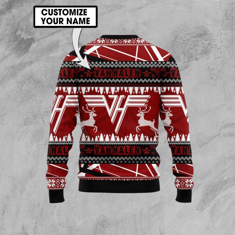 Personalized Van Halen band sweater, sweatshirt 11