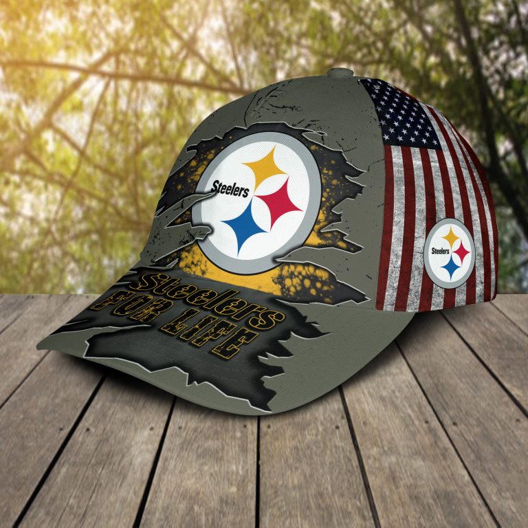 Pittsburgh Steelers for life cap hat 14