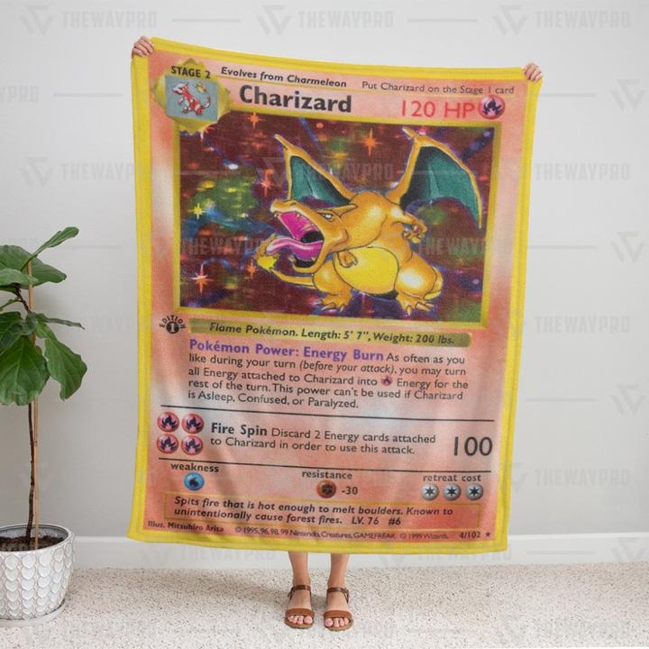 Pokémon Charizard Soft Blanket 13