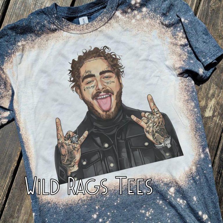 Post Malone bleach shirt 10