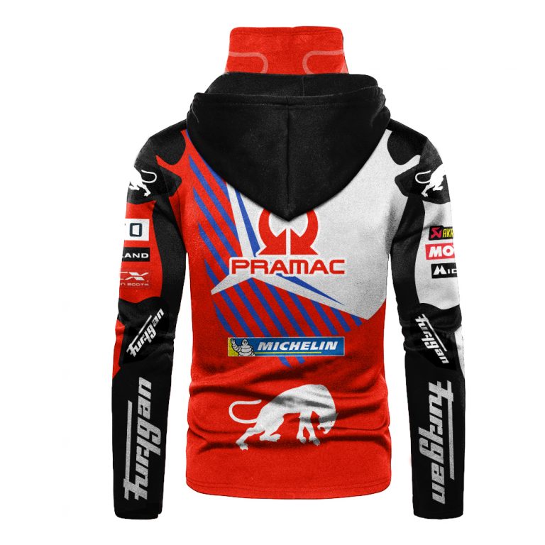 Pramac Ducati Michelin hoodie mask 9