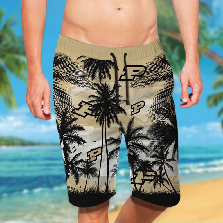 Purdue Boilermakers Tropical hawaiian shirt 16
