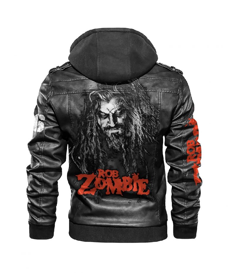 Rob Zombie custom leather jacket 16