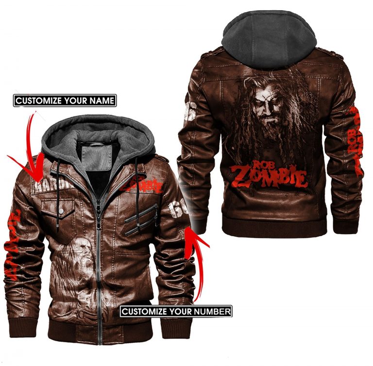 Rob Zombie custom leather jacket 14
