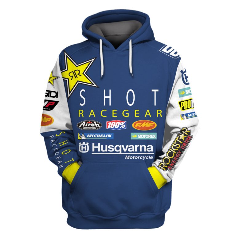 Rockstar Energy Drink Shot Race Gear custom name and number 3d shirt, hoodie 14