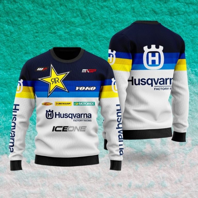 Rockstar Energy Husqvarna Factory Racing hoodie, sweater 14
