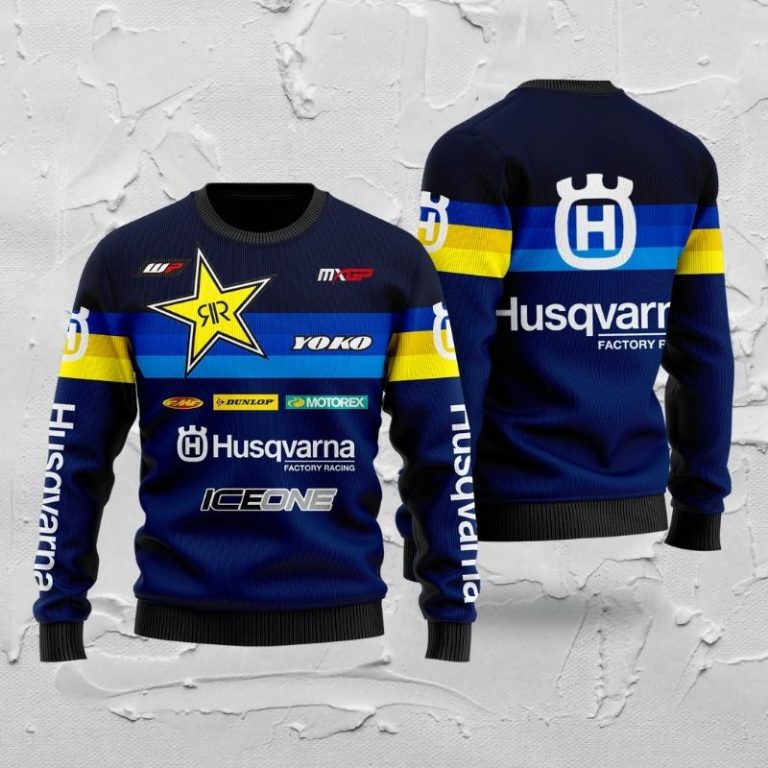 Rockstar Energy Husqvarna Factory Racing hoodie, sweater 17