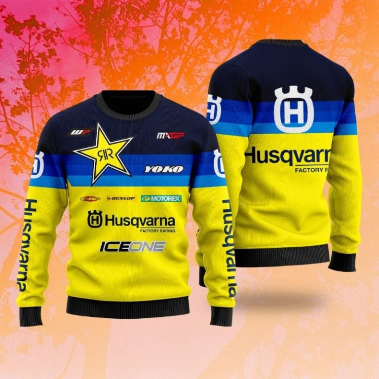 Rockstar Energy Husqvarna Factory Racing hoodie, sweater 16