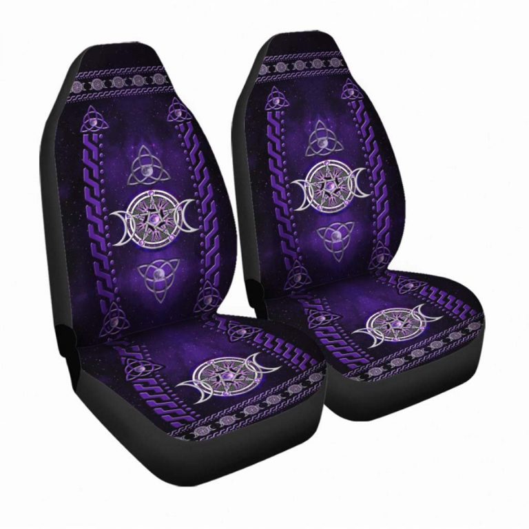 Salty Lil' Witch Triple Moon Seat Cover 12