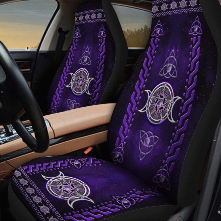 Salty Lil' Witch Triple Moon Seat Cover 13