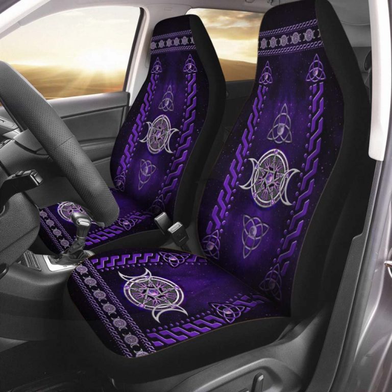 Salty Lil' Witch Triple Moon Seat Cover 10