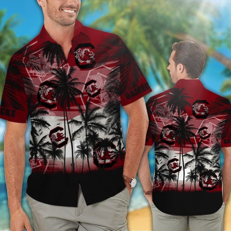 South Carolina Gamecocks football Tropical hawaiian shirt 12