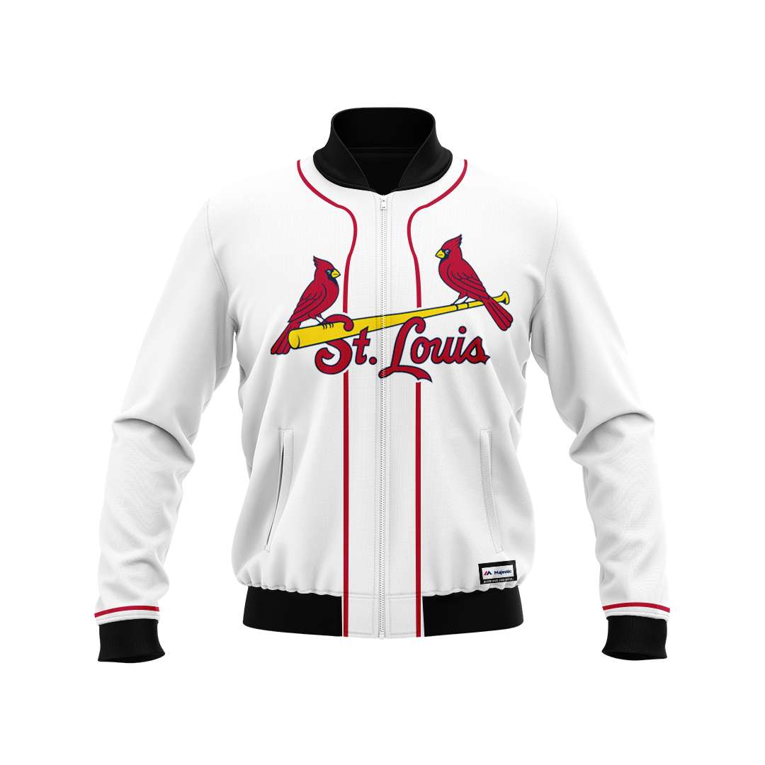 St. Louis Cardinals custom name and number bomber jacket, hoodie mask 9