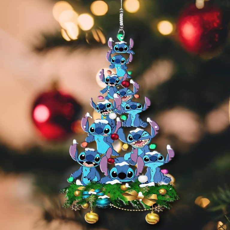 Stitch Christmas hanging ornament 11