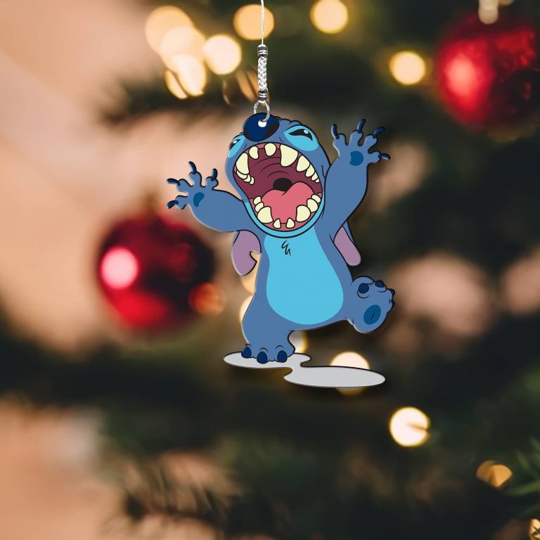 Stitch Christmas hanging ornament 12