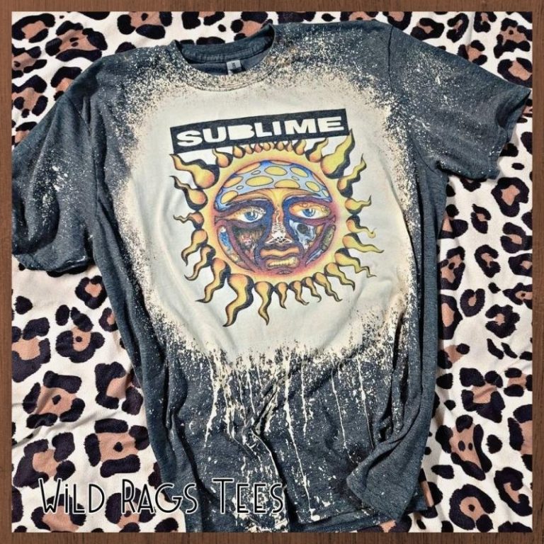 Sublime band bleach shirt 10